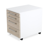OFFICE DRAWER CONTAINER IN WHITE OAK DECOR 