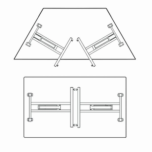 TISCHGESTELLE Flexi 1