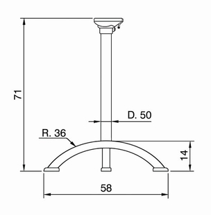 TISCHGESTELLE Flexi 5