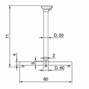 TISCHGESTELLE Flexi 6