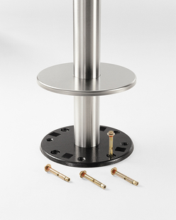 TABLE BASE INOX 4731.4733.4734