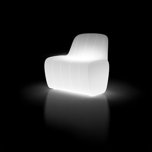 Modular illuminated chair JETLAG CHAIR