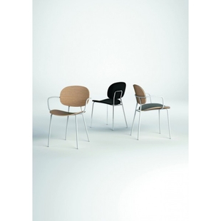 CHAIR TONDINA 4 LEGS WITH ARMS