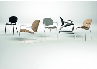 CHAIR TONDINA 4 LEGS WITH ARMS