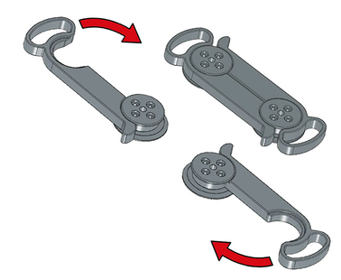 TABLE CONNECTOR LOCK