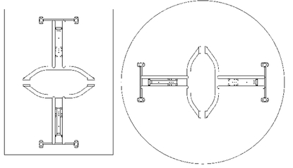 TABLE BASES Flexi 2 Big