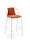 Upholstered bar stool KASIA