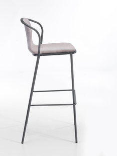 Upholstered bar stool KASIA