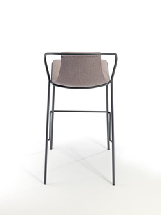 Upholstered bar stool KASIA