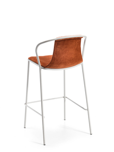 Upholstered bar stool KASIA