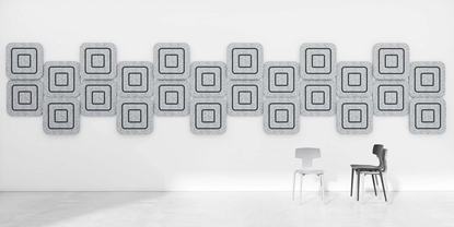 Wall-mounted acoustic panel HIPPY HIW1