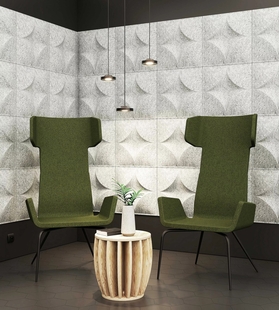 Wall-mounted acoustic panel DECO BGR