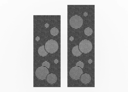 Hanging acoustic panel GEOMETRY GEBLES