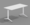 Folding table frame T-TABLE EVO