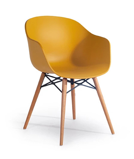 ARMCHAIR GLOBE-K WOX BEECH LEG
