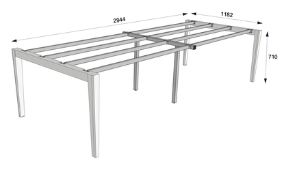 Table WOODORA BENCH VERTICAL