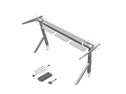 Höhenverstellbares Tischgestell ART 55