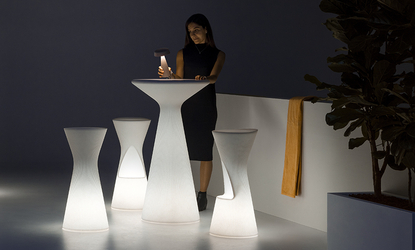 Illuminated bar table FADE 