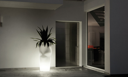 Glowing flowerpot Saving / Space / Vase 