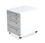 OFFICE DRAWER CONTAINER IN WHITE GRAY DECOR 