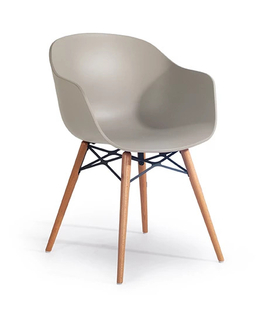 ARMCHAIR GLOBE-K WOX BEECH LEG